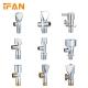 IFAN Brass Angle Valve Safety CW617N High-Pressure Toilet Water 90 Degree 1/2 3/8 Brass Angle Valve
