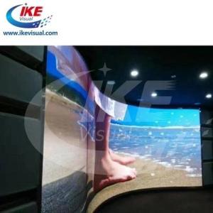 Wholesale flexible booth: P6 Indoor Big Curved LED Display Screen 1200 Nits for Concert Church