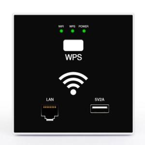 Wholesale wall access panel: 2.4g 300mbps Wall Wifi Router Inwall Ap Wifi Bridge for Hotel