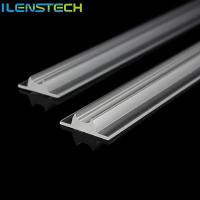 Ilenstech Extrusion Linear Lens 30 Degree 60 Degree 90 Degree LED Linear Lens for Supermarket Light 3