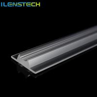 Ilenstech Extrusion Linear Lens 30 Degree 60 Degree 90 Degree LED Linear Lens for Supermarket Light 5