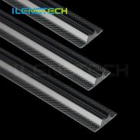 Ilenstech Extrusion Linear Lens 30 Degree 60 Degree 90 Degree LED Linear Lens for Supermarket Light