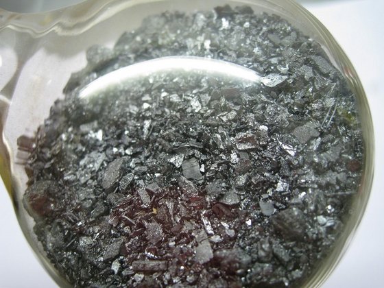 pure iodine crystals