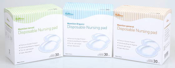 Sell Mamilon Organic cotton cover Disposable nursing pads, breast pads, bra pads