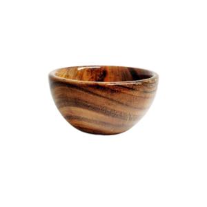 Wholesale gift set: Inaithiram SBS03 Acacia Wooden Small Katori Bowls Set of 3 for Serving Chutney, Snacks, & Dips