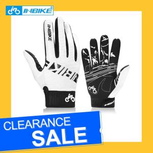 Wholesale winter glove: INBIKE Winter Touch Screen Gym Gloves Shockproof Reflective Bicycle MTB Bike Cycling Gloves IM19806