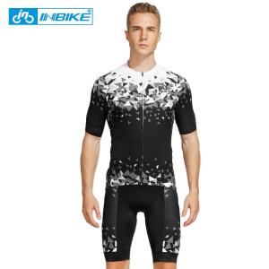 Wholesale men suits: INBIKE Mens Cycling Jersey Set Outdoor Sport Shorts 3D Gel Padded T Shirt MTB Bike Jersey Suit G05