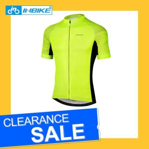 Wholesale sports shorts: INBIKE Sport Jersey Polyester Fabric Short Sleeve T Shirt Breathable Bicycle Cycling Jersey JS001
