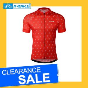 Wholesale short sleeve shirts: INBIKE Summer Short Sleeve Anti Skid Honeycomb Fabric Shirt Bike Sport Bicycle Cycling Jersey JS002
