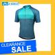 INBIKE Mens Short Shirts Silicone Rubber Safety Reflective Strips Jogging Cycling Jersey JS009