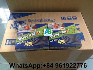 Wholesale packing box: Raw Incense Coil and Mosquito Repellent Incense Coil in Vietnam