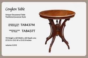 Wholesale tables: Teak & Mahogany Table Set