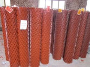Wholesale powder coating expanded metal: Protective Stainless Steel Expanded Metal Mesh Perforated Plain Weave