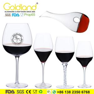 Wholesale crystal glass mosaic: Crystal Red Wine Glass Stemware Glass