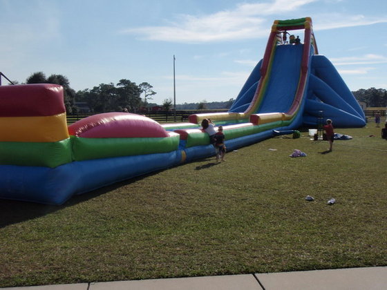 largest inflatable water park