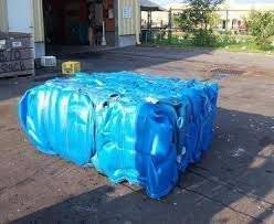 Wholesale washing bottle: HDPE Blue Drum Scrap