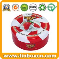 Sell DARLIN DAY Customized Seamless Round Candy Tin With Personalized Printing