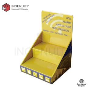 Wholesale coin counter: Custom Paper Countertop Display Unit CDU-TRAY-021