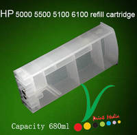 HP 5000/5500/5100/6100 Refill Ink Cartridge