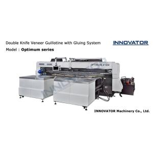 Wholesale pack.: Double Knife Veneer Guillotine with Gluing System