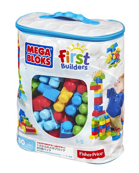 Mega Bloks First Builders Big Building Bag, 80-Piece (Classic)(id ...