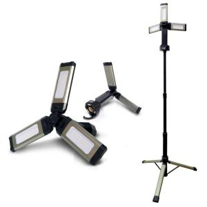 Wholesale low beam bulb: Telescoping Tripod Stand 2000Lumen LED Work Lamp Rechargeable Magnetic 360 Degree Area Light