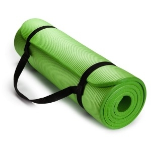 Wholesale Extra Thick High Density Anti-Tear 6mm,8mm,10mm,15mm Exercise Yoga Mat with Carrying Strap
