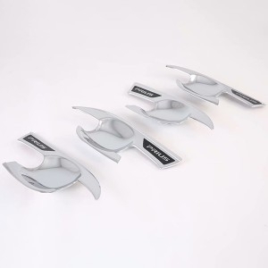 ABS Chrome Handle Bowl Carbon Fiber Color for Toyota Prius