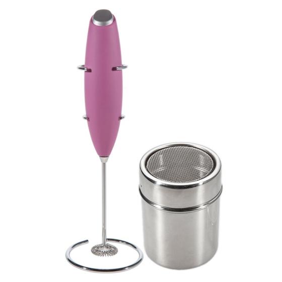 Promotional Battery Operated Automatic Electric Milk Frother Hot Promotional Gift Stainless Steel