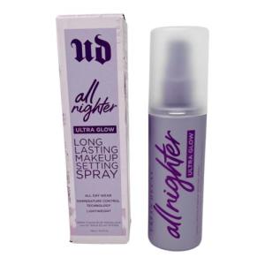Wholesale makeup: NEW Urban Decay All Nighter Ultra Glow Long Lasting Makeup Setting Spray