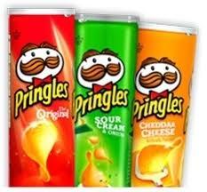 Wholesale canister: Pringles Potato Crisps Chips, Original - 5.2 Oz Canister