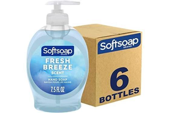 Softsoap Liquid Hand Soap Fresh Breeze 7 5 Fluid Ounce Pack Of 6