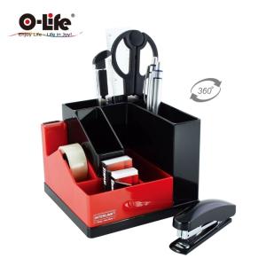 Wholesale pen holder: Desktop 2 Color Rotating Pen Holder Wholesale pen holder: Desktop 2 Color Rotating Pen Holder