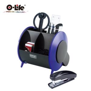 Wholesale colorful pen holder: Desktop 2 Color Rotating Pen Holder Wholesale colorful pen holder: Desktop 2 Color Rotating Pen Holder