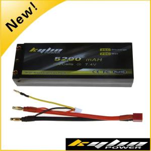 Wholesale car battery: Kylin Power 7.4V 5200mAh 35C RC Car Battery for 1/8 1/10 RC Car with TRX Traxxas T
