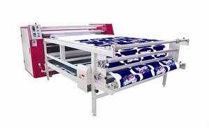 Wholesale oil paper umbrella: Rotary Heat Press Machine,Roll To Roll Sublimation Machine for Textile, Fabric, Garment, Umbrella