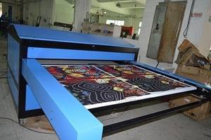 Wholesale heat transfer machine: Automatic Large Format Heat Transfer Machine for Garment Factory Printing