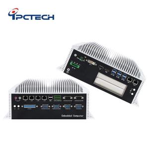 Wholesale computer boxes: Industrial Embedded Computer B85/B365 System Aluminium Alloy Fanless Industrial Control Mini Box PC