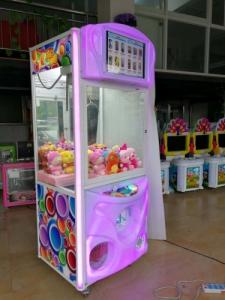 Wholesale Coin Operated Games: Magic Circle Coin Operated Cranes Claws Toys Catcher with Monitor