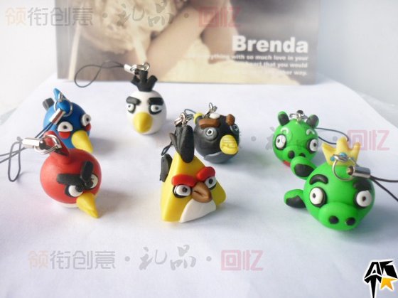 Wholesale Angry Birds Charm Handmade Craft Soft Plastic Clay(id:5175240 ...