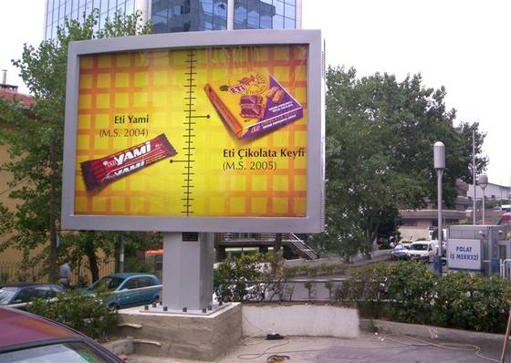 Display Moving Sign Advertising Sign Board Exibition Signs