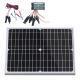 Sell Tempered Glass 20W 18V Solar Panel System Battery Charger