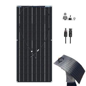 Wholesale solar cell: 100w 18V Solar Panels Monocrystalline Cell for Battery Charger