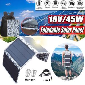 Wholesale cameras: Camo 21W Waterproof Portable USB Outdoor Solar Panel Charger for Smartphone Tablet Camera Powerbank