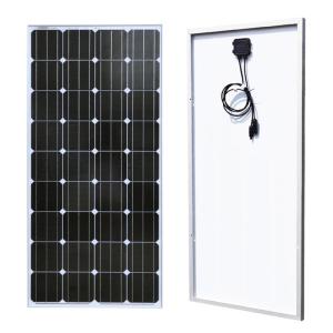 Wholesale household aluminum: 100w 18V Mono Solar Panel Module Tempered Glass Aluminum Frame for 12v Battery  Power Charger
