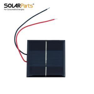 Wholesale project light: 0.45V 400MA Epoxy Resin Solar Panel 60x60x3mm