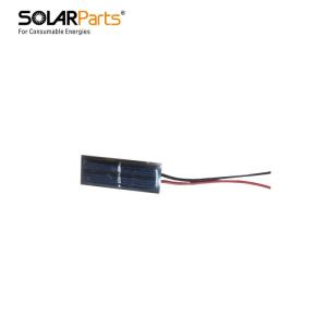 Wholesale high power led lamps: 1V 0.08A Epoxy Resin Solar Panel 55x20x3mm