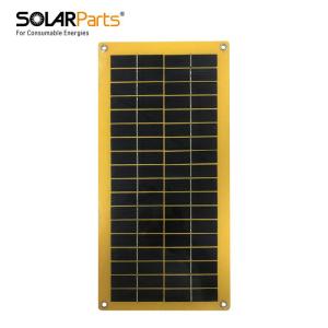 Wholesale solar emergency light: 18V 9W PET Solar Panel 410x197x 2.5mm