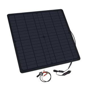 Wholesale board to board connector: 18V/20W PET Flexible Solar Panel for Car Outdoor and Charger
