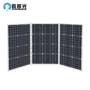 Wholesale generator: Portable Generator Foldable Solar Panel 20V/150W 660x440x2.5mm with 2.5 Flat Red
